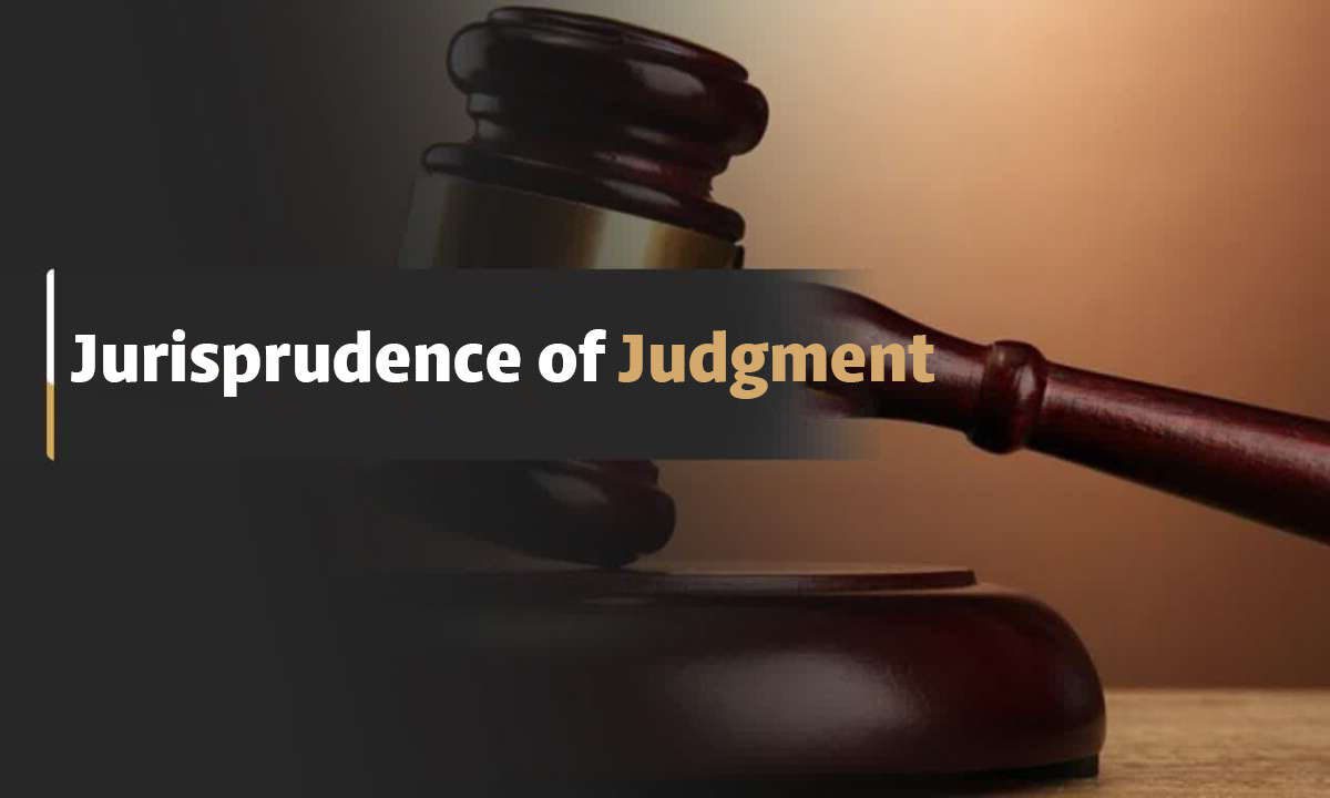 Jurisprudence of Judgment